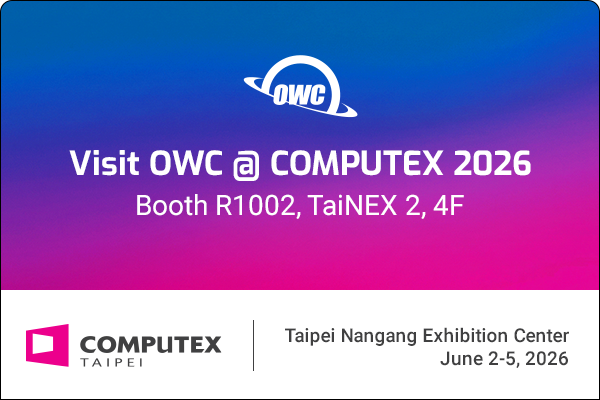OWC、COMPUTEX TAIPEI 2026で最新ストレージや拡張ソリューションを展示 - 画像1