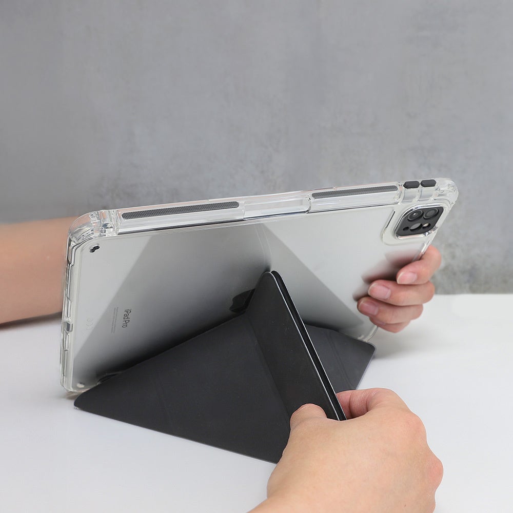 オウルテック、3WAYスタンド搭載の耐衝撃iPadケースを2モデル発売 - 画像2