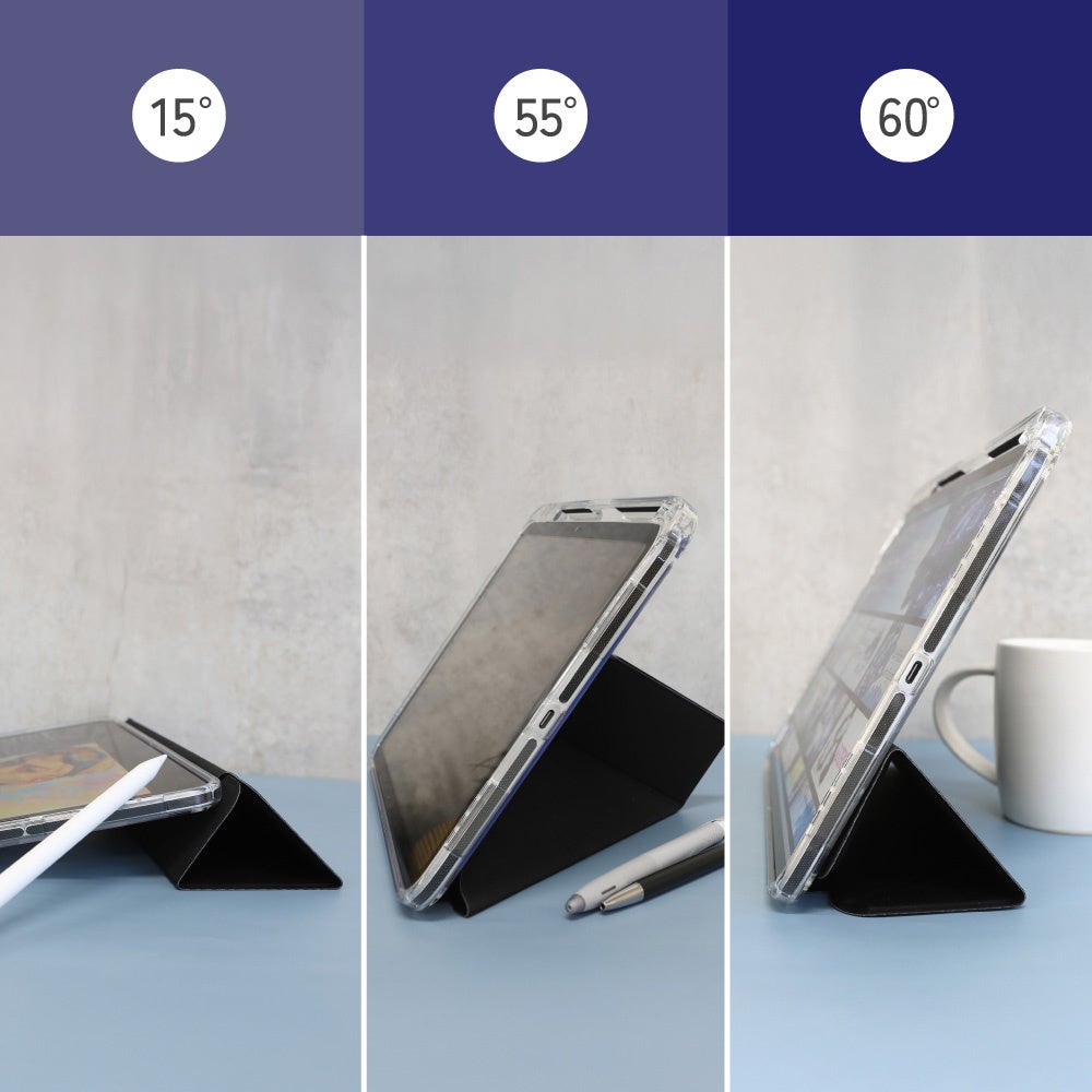 オウルテック、3WAYスタンド搭載の耐衝撃iPadケースを2モデル発売 - 画像3