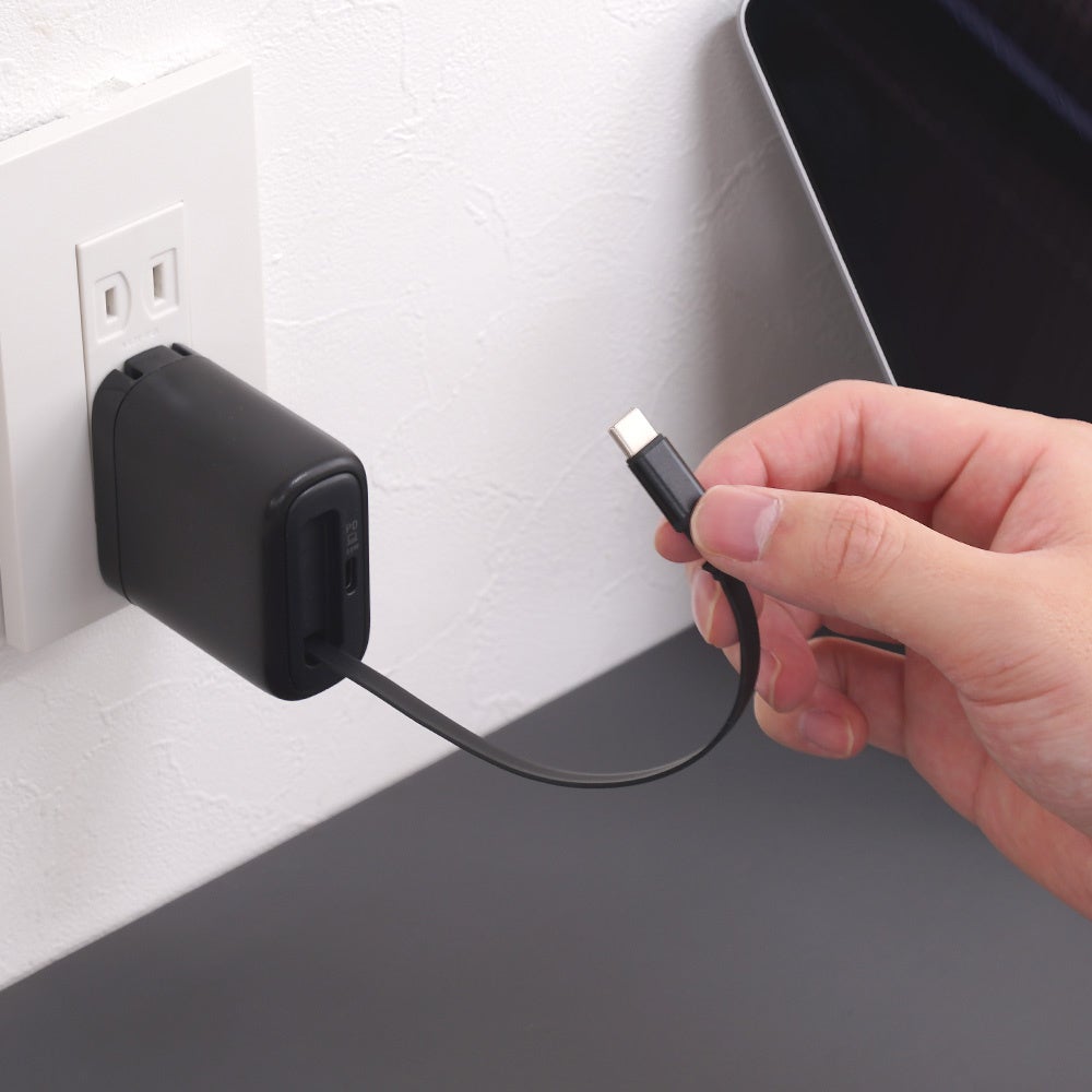 ケーブル不要！巻取り式AC充電器を発売 - 画像4