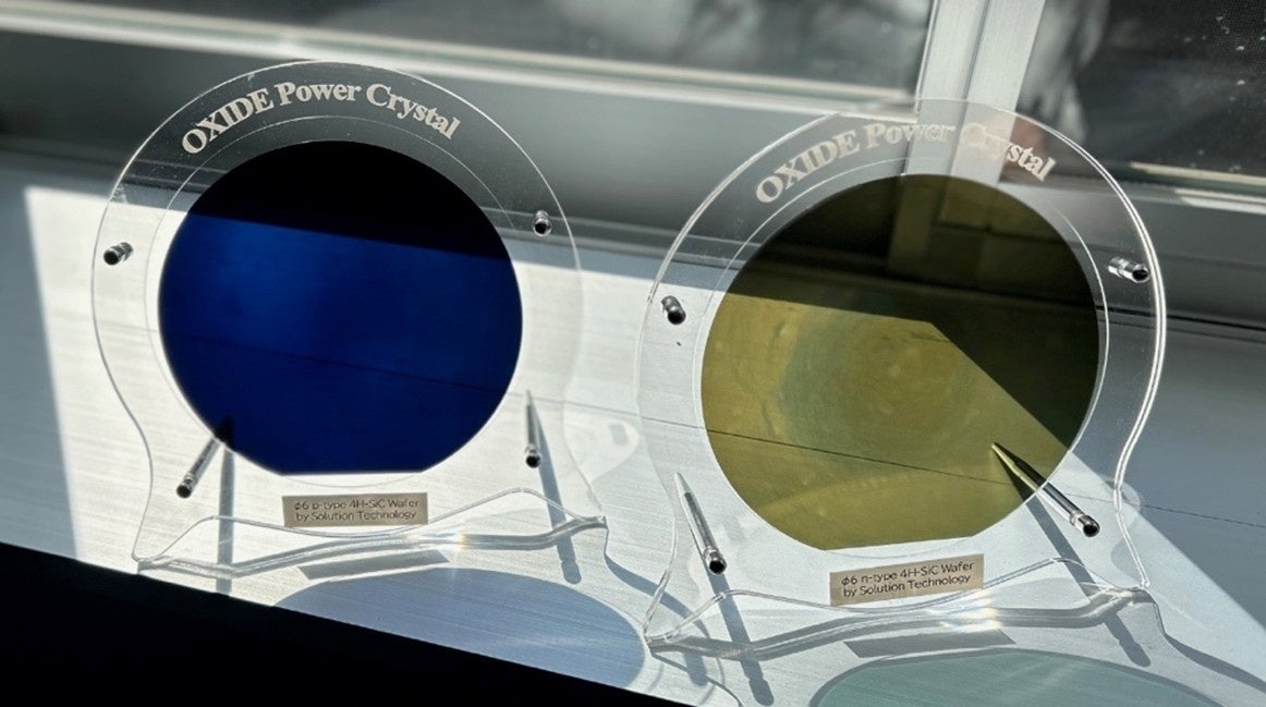 国内初展示!溶液成長法による6インチSiCウエハ - 画像1