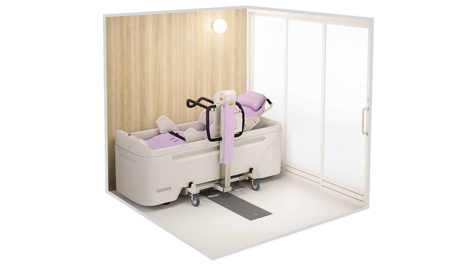 パナソニック、介護施設向けユニットバス「アクアハート F-eX W」を発売 - 画像2