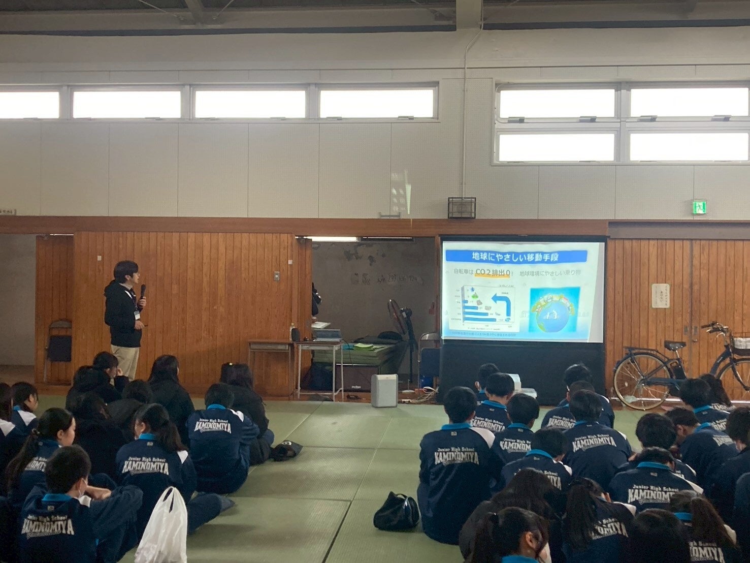 パナソニック、中学校で電動アシスト自転車の安全運動を実施 - 画像2