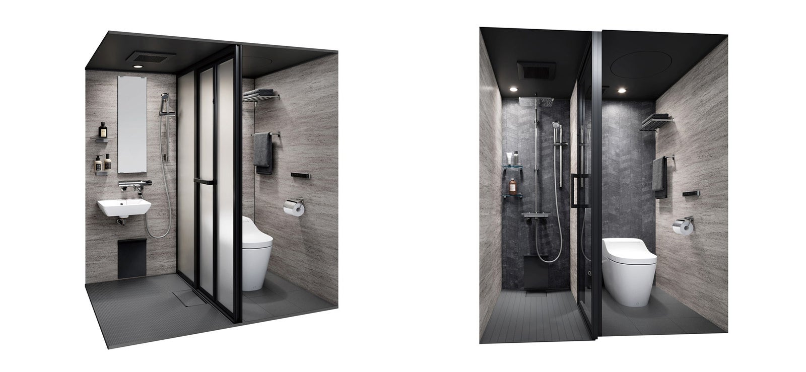 パナソニック、水回りユニット「S＆PII -monochrome-」を発売 - 画像2