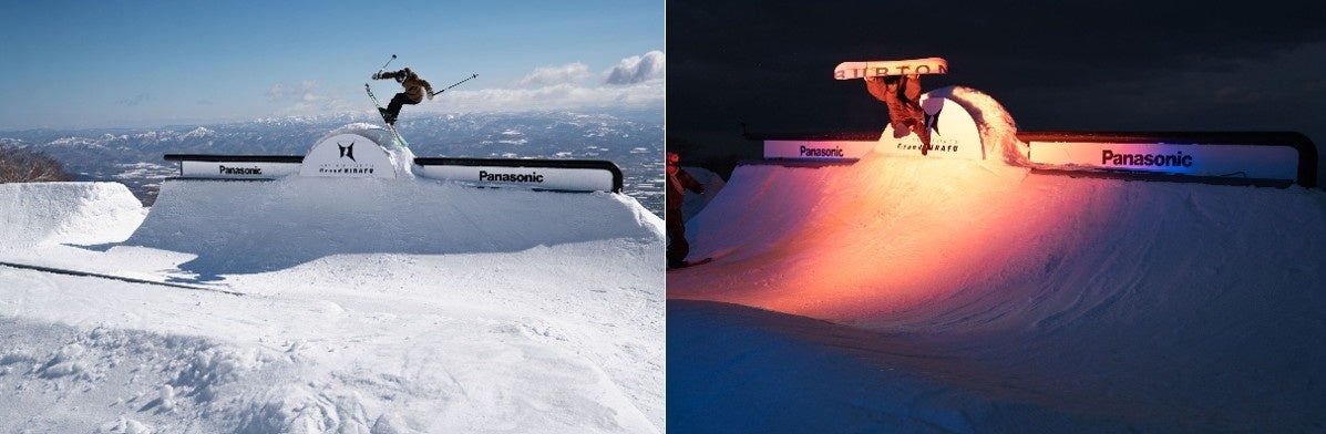 パナソニック、アジア初開催の「Swatch Nines Snow」で特設コースをライトアップ - 画像4