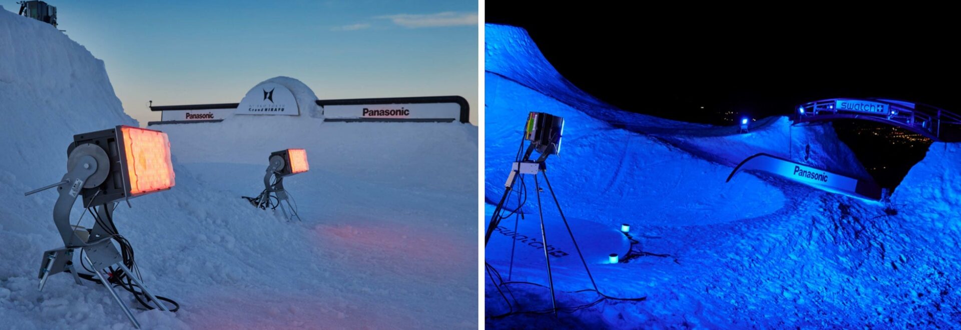 パナソニック、アジア初開催の「Swatch Nines Snow」で特設コースをライトアップ - 画像5