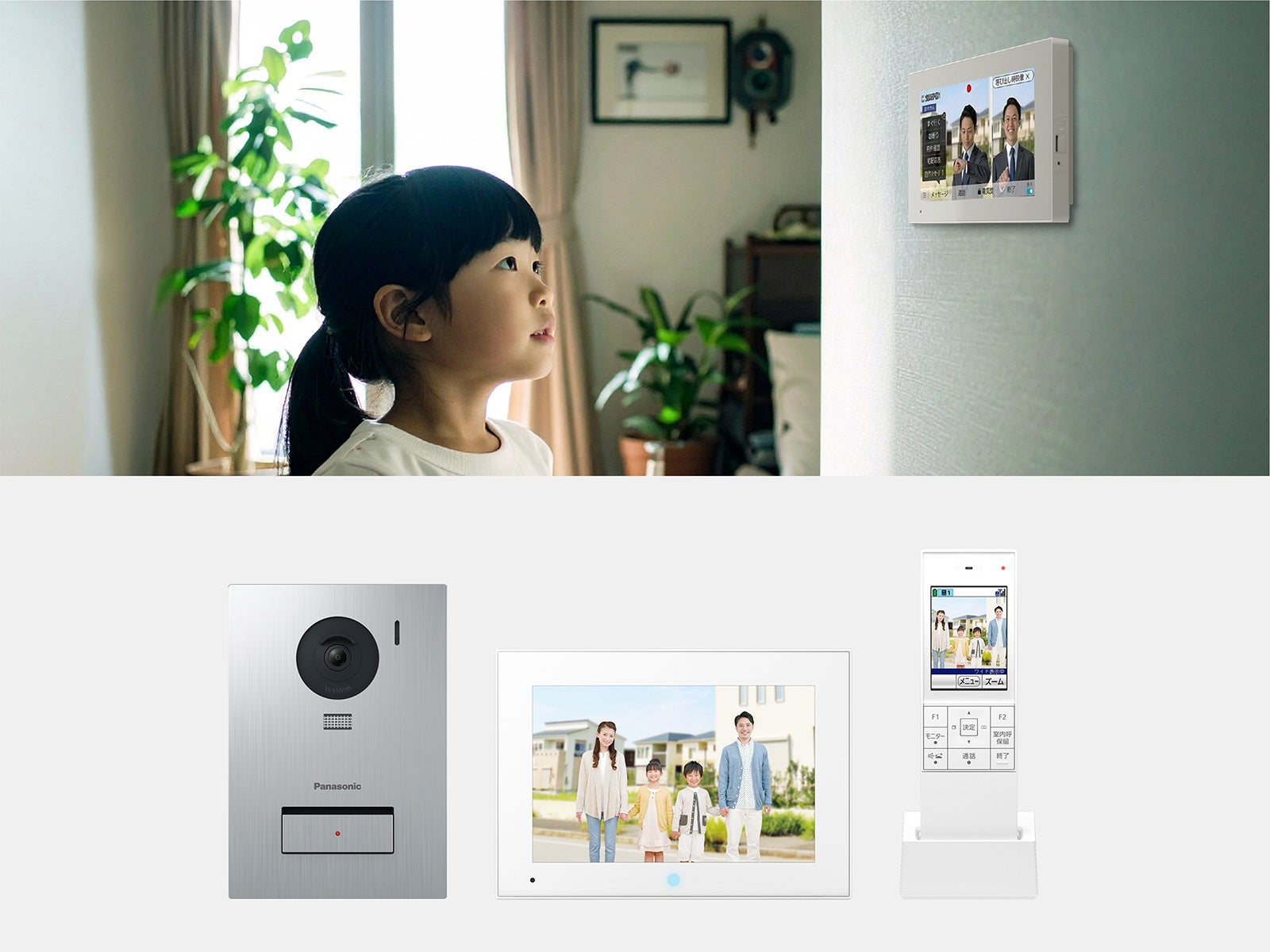 パナソニック、AI顔認証搭載のテレビドアホン「外でもドアホン」VL-X70シリーズを発売 - 画像2