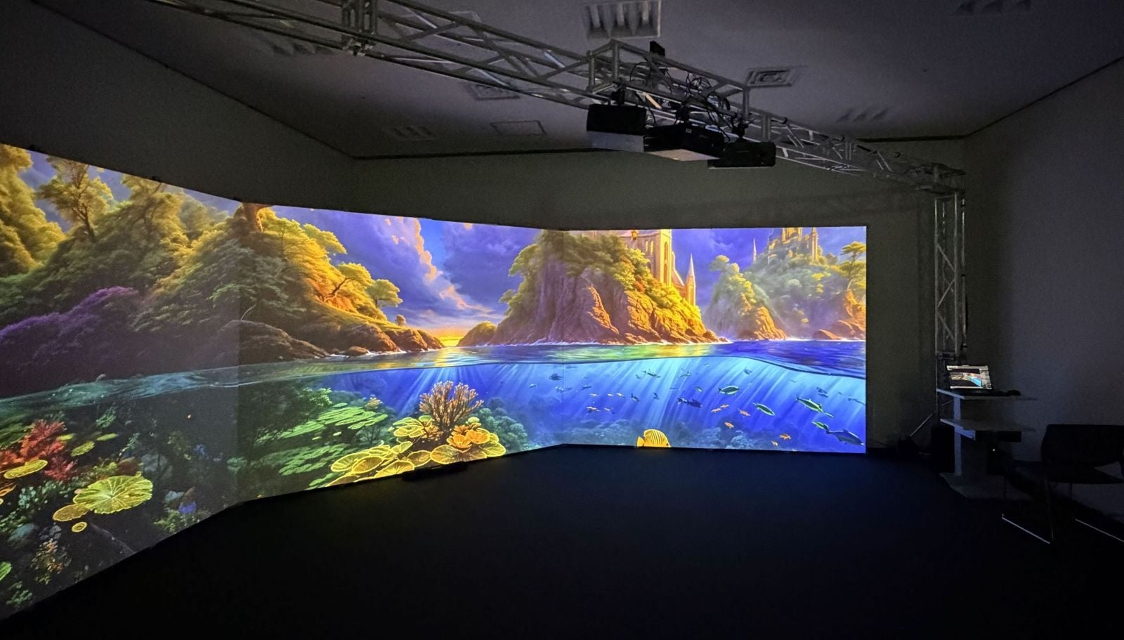 短時間構築のイマーシブシアターキット「Panelworks」提供開始 - 画像1