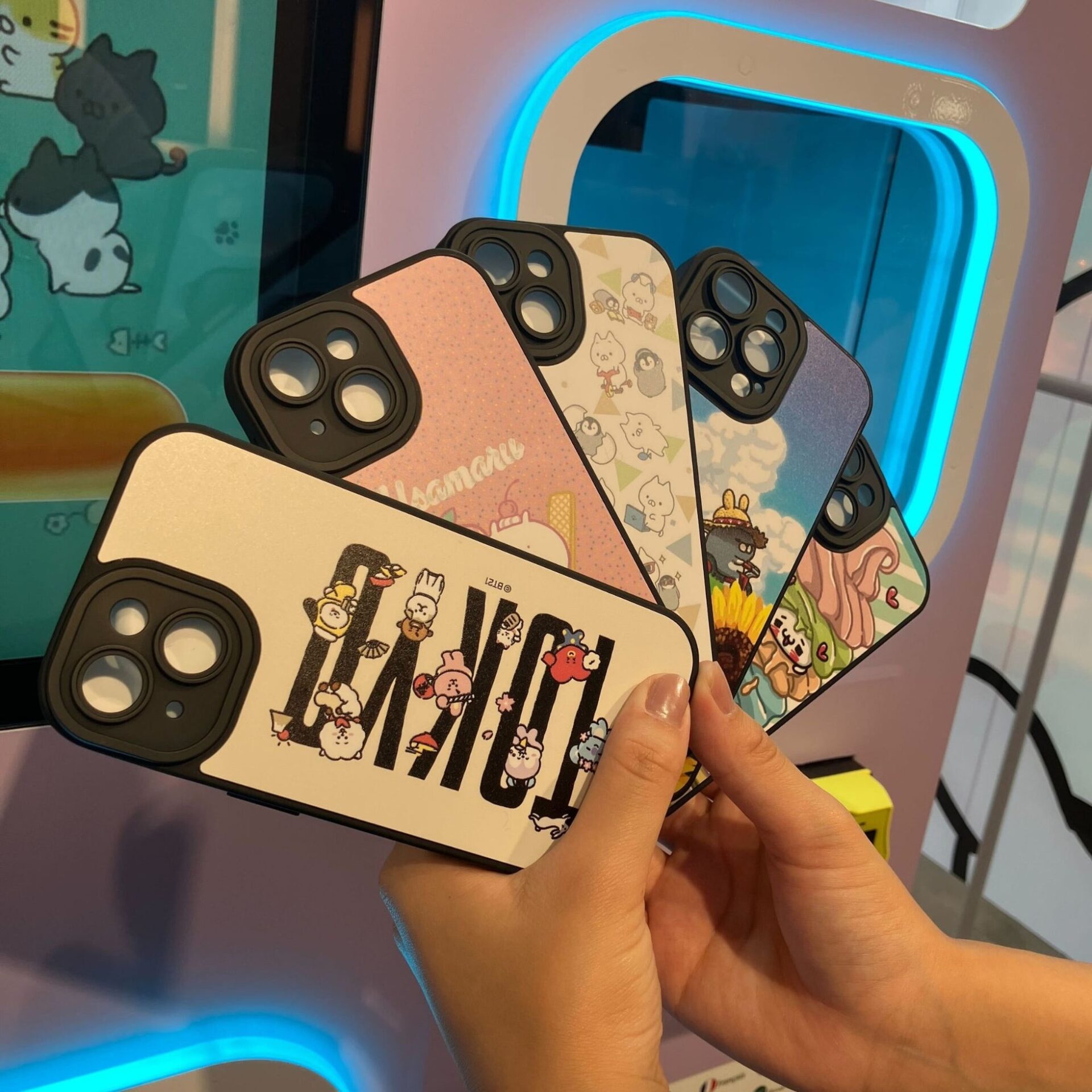 LINE FRIENDSキャラクターでスマホケースを作る自販機『PickMe!Case』が渋谷に登場 - 画像3