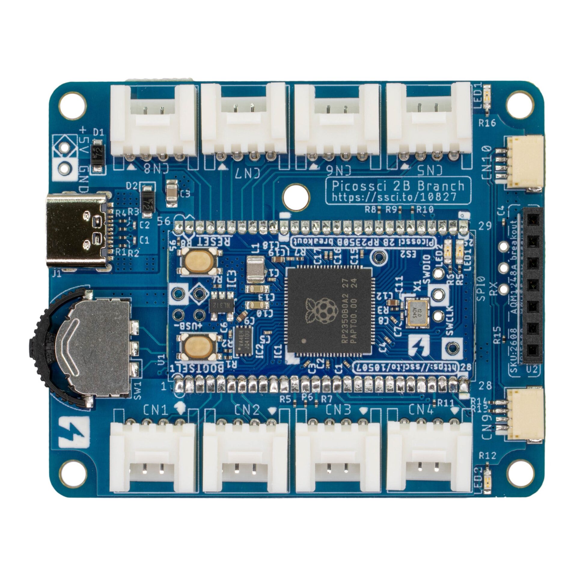 スイッチサイエンス、RP2350B搭載のPicossci 2B Branchを発売 - 画像4