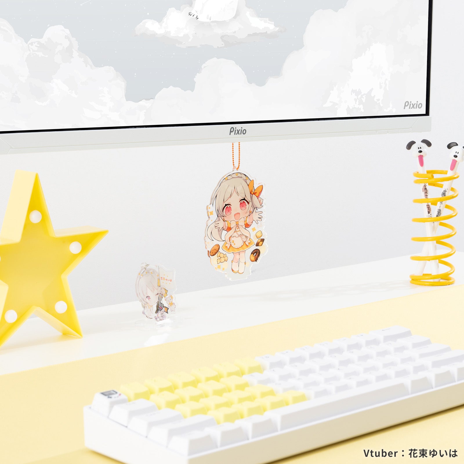 Pixio、モニター下に推しを飾れるHDMIコネクタストラップを発売 - 画像11