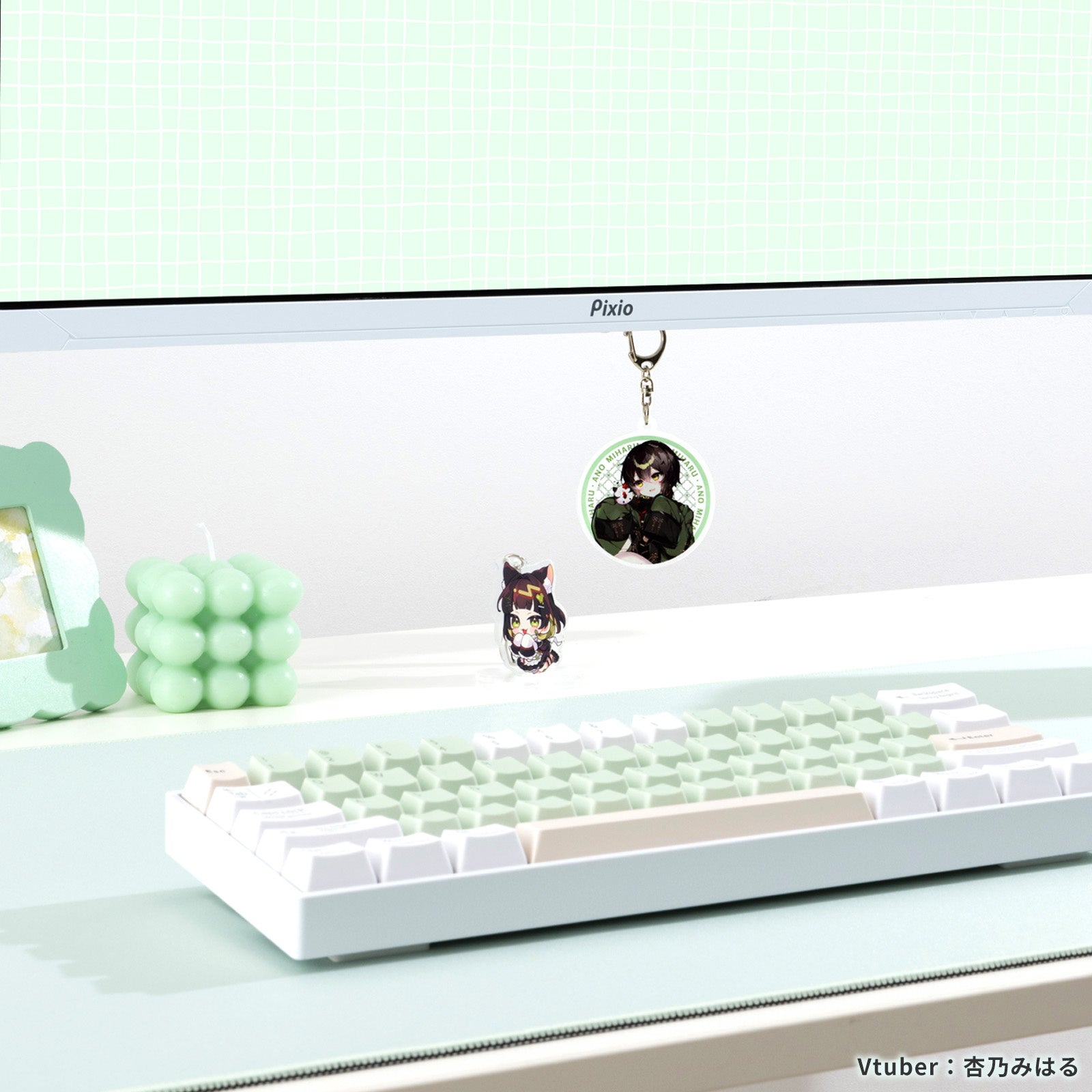 Pixio、モニター下に推しを飾れるHDMIコネクタストラップを発売 - 画像12