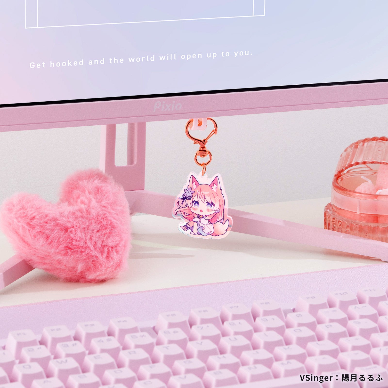 Pixio、モニター下に推しを飾れるHDMIコネクタストラップを発売 - 画像9