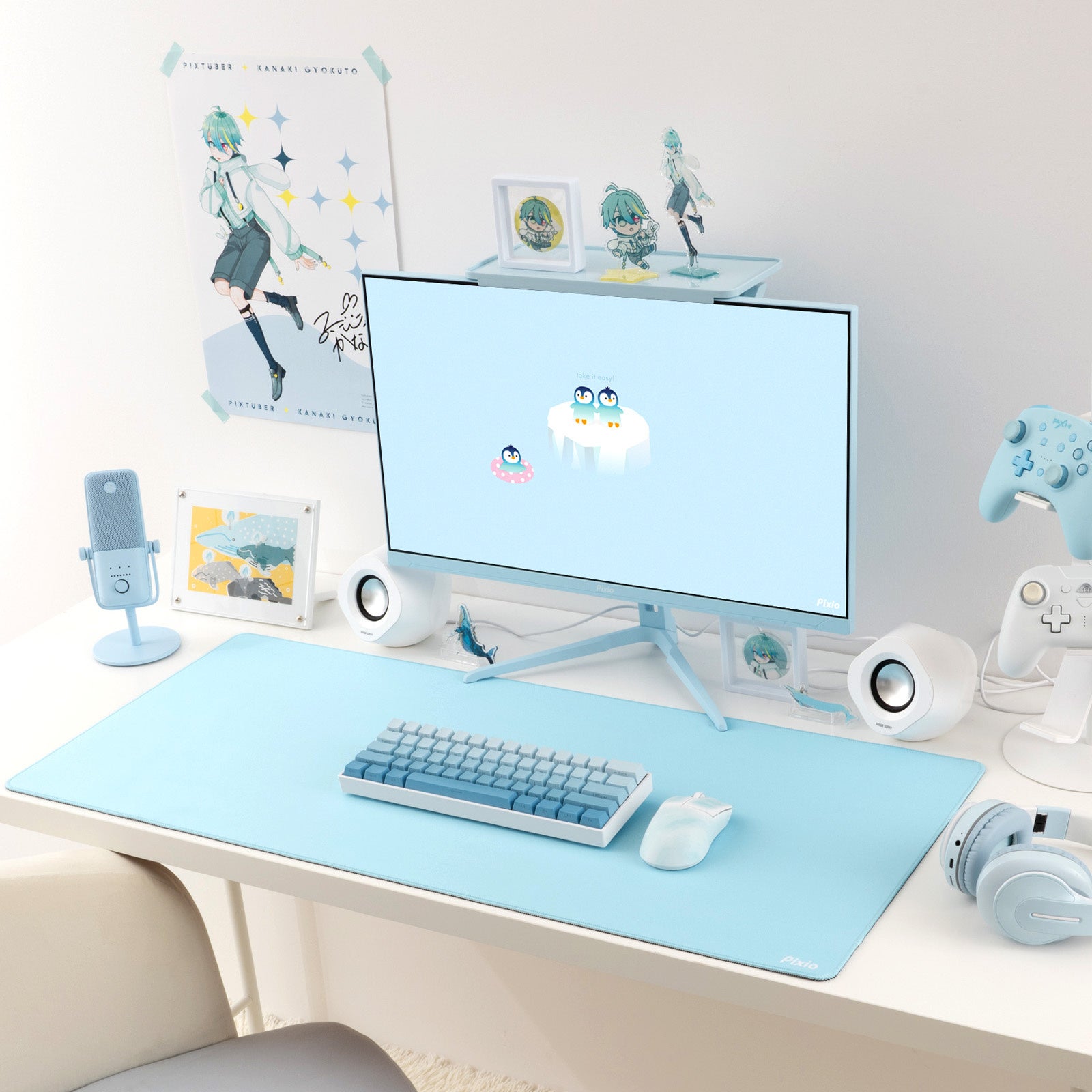 Pixio、モニターと色を合わせるゲーミングマウスパッド「PXMPWシリーズ」を発売 - 画像4