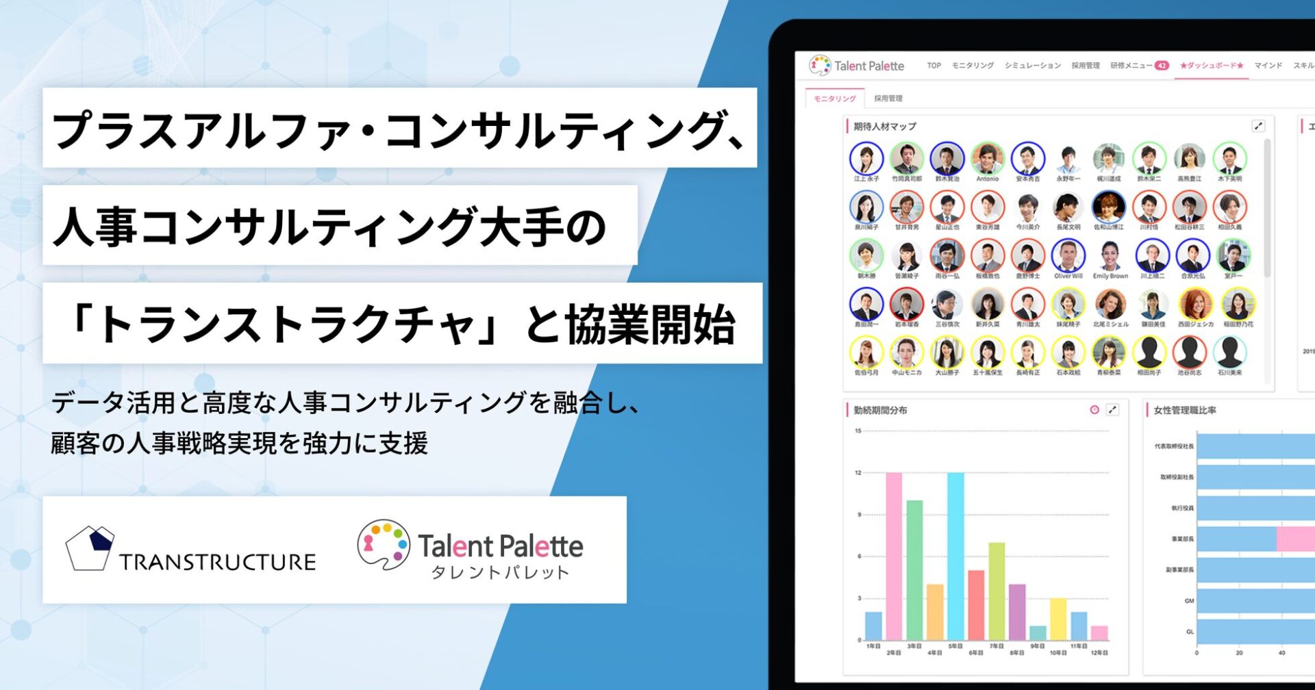 プラスアルファ、トランストラクチャと協業開始 - 画像1