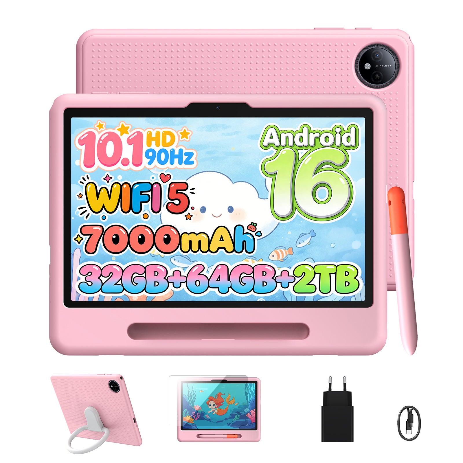 POCKAM、キッズ向けタブレット「P10 KID」が12,900円のセール価格に - 画像2