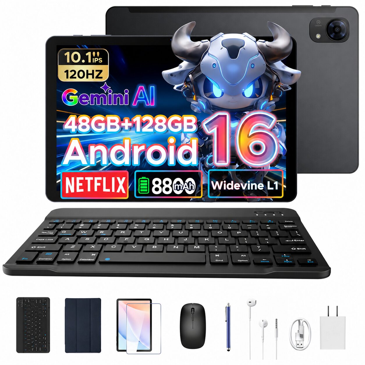 POCKAM、Android 16とGemini AI対応の10.1型タブレットをセール販売 - 画像1