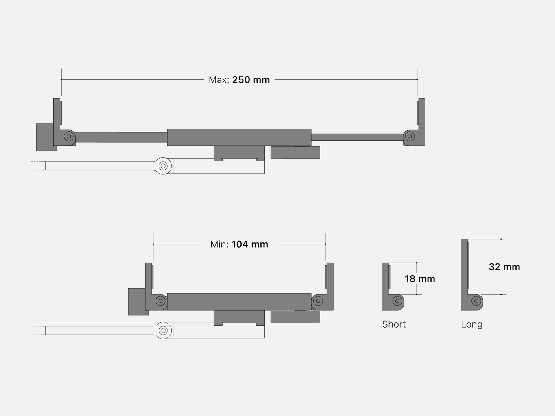 PREDUCTS、大型デバイスを浮かせて固定する「Clamp Gadget Arm」を発売 - 画像4