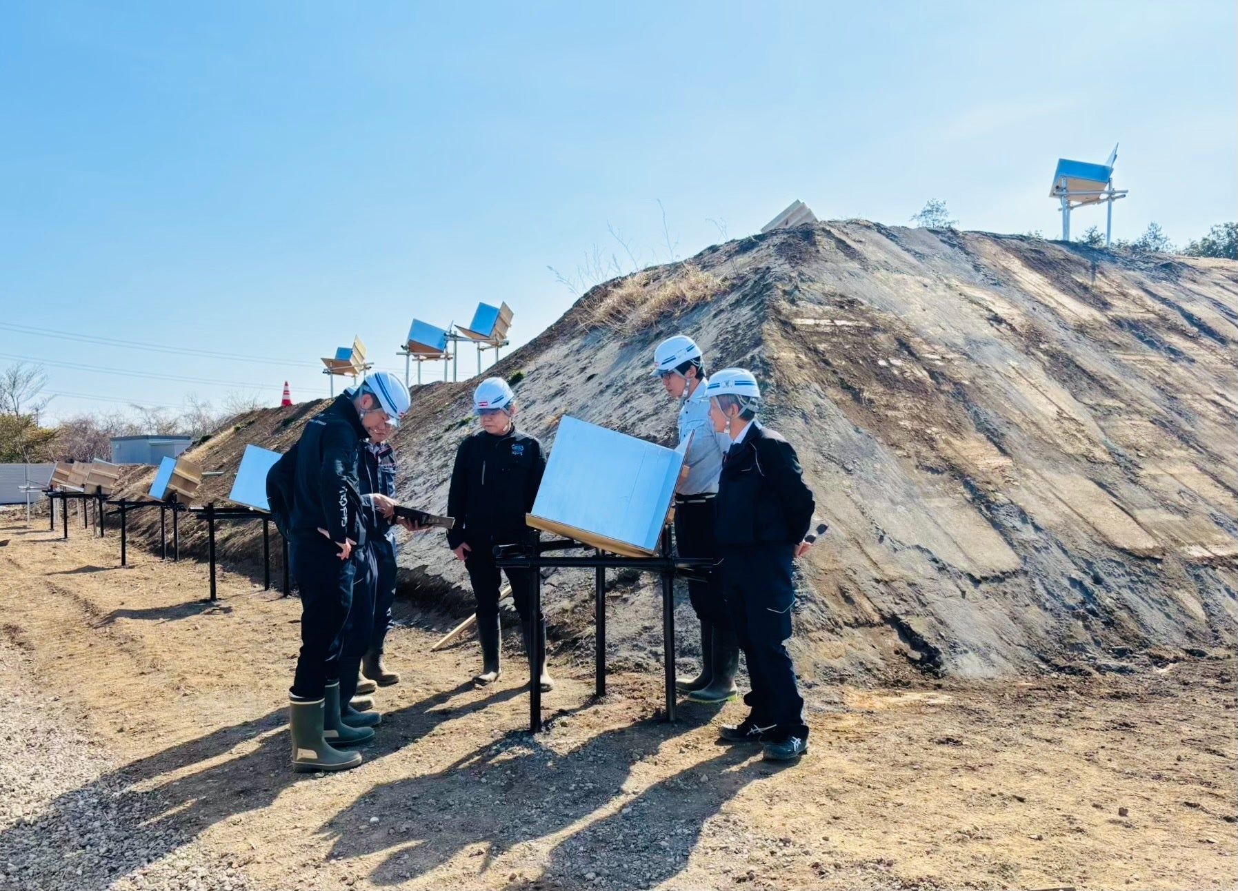 QPS研究所と日特建設、法面変位監視の実証を開始 - 画像1