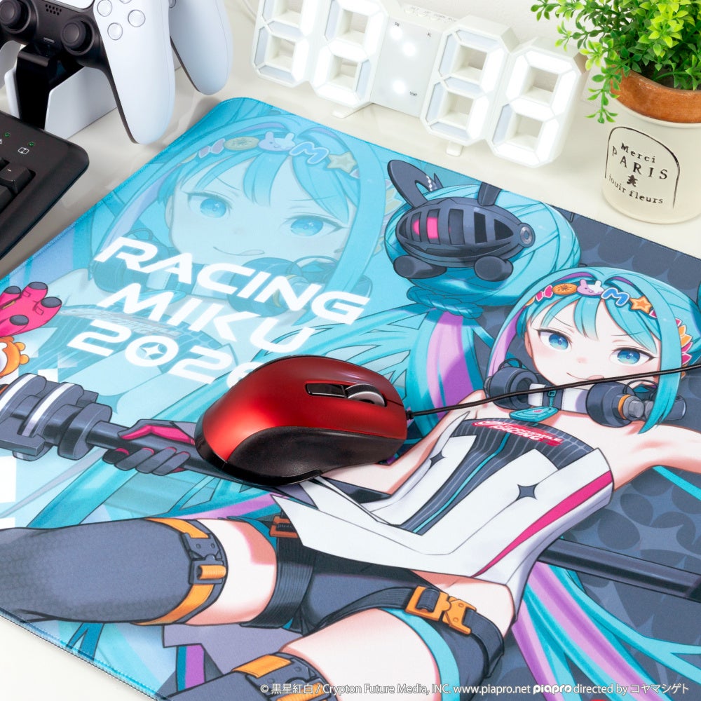 黒星紅白氏描き下ろし「レーシングミク 2026Ver.」ゲーミングマウスパッドが登場 - 画像3