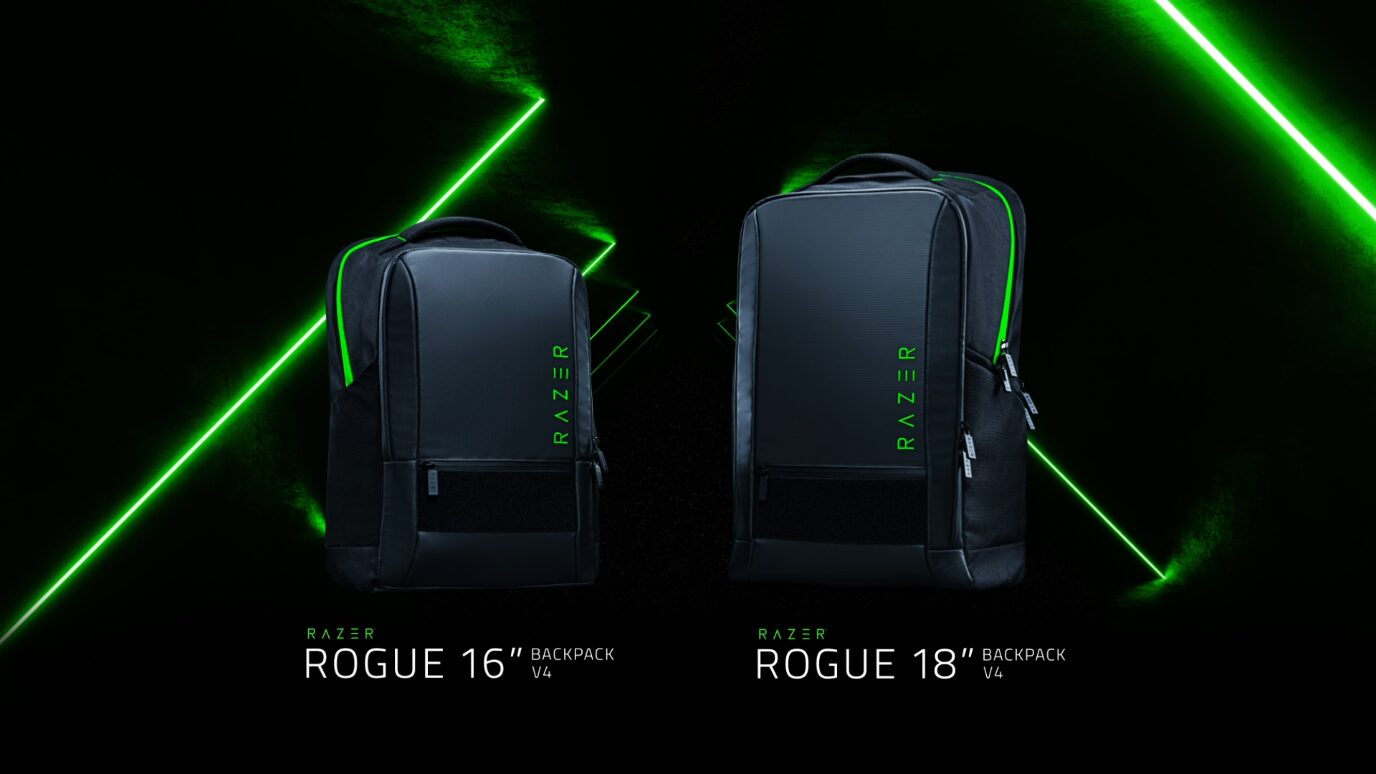 Razer、ノートPC収納に特化した「Rogue Backpack V4」を発売 - 画像1