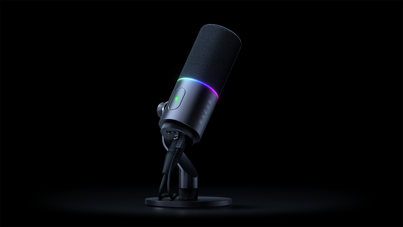 Razer、USB-CとXLR両対応のダイナミックマイク「Seiren V3 Pro」を発表 - 画像1