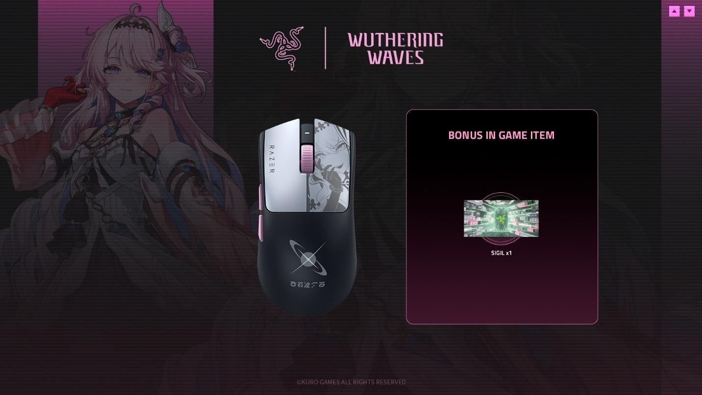 Razer、オープンワールドRPG『鳴潮』コラボのゲーミングデバイスを発表｜精密な操作を支えるマウスとマウスマット