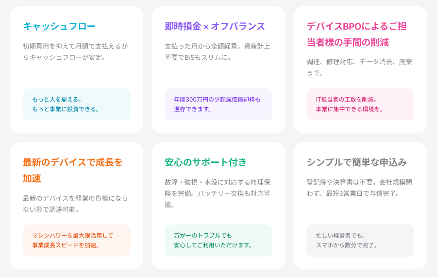 法人向けデバイスレンタル「Reboot」開始 - 画像2