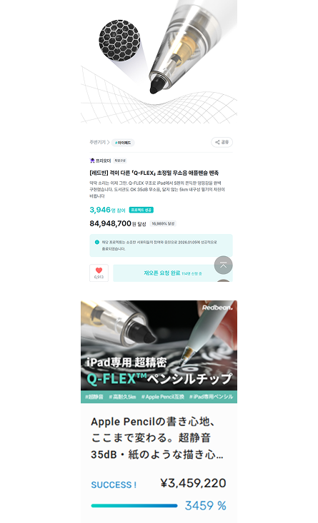 iPadの書き心地を革新！Q-Flexペンシルチップと次世代ペンH1+が登場 - 画像7