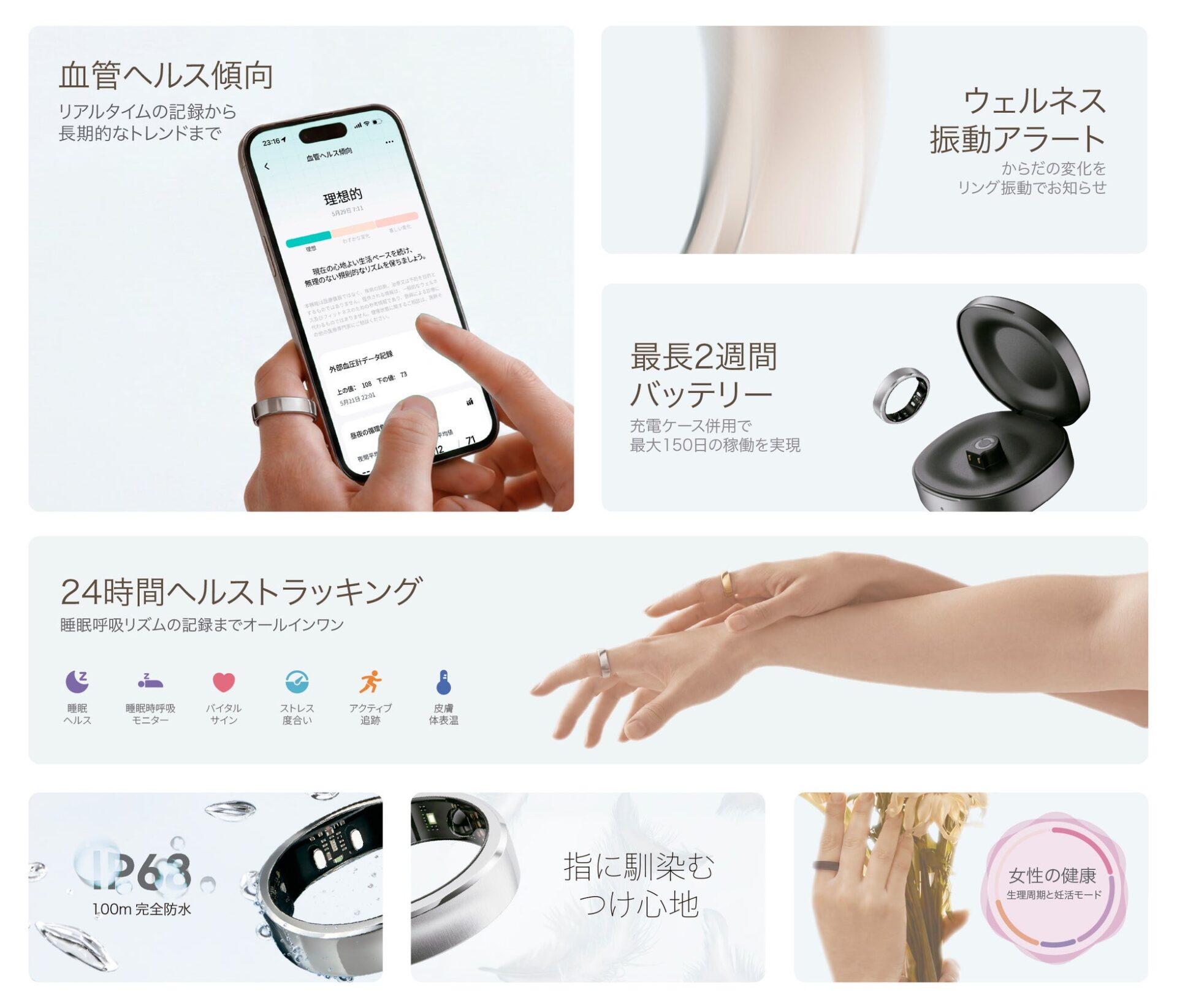Acalie、次世代スマートリング「RingConn Gen 3」を6月16日より予約開始 - 画像3