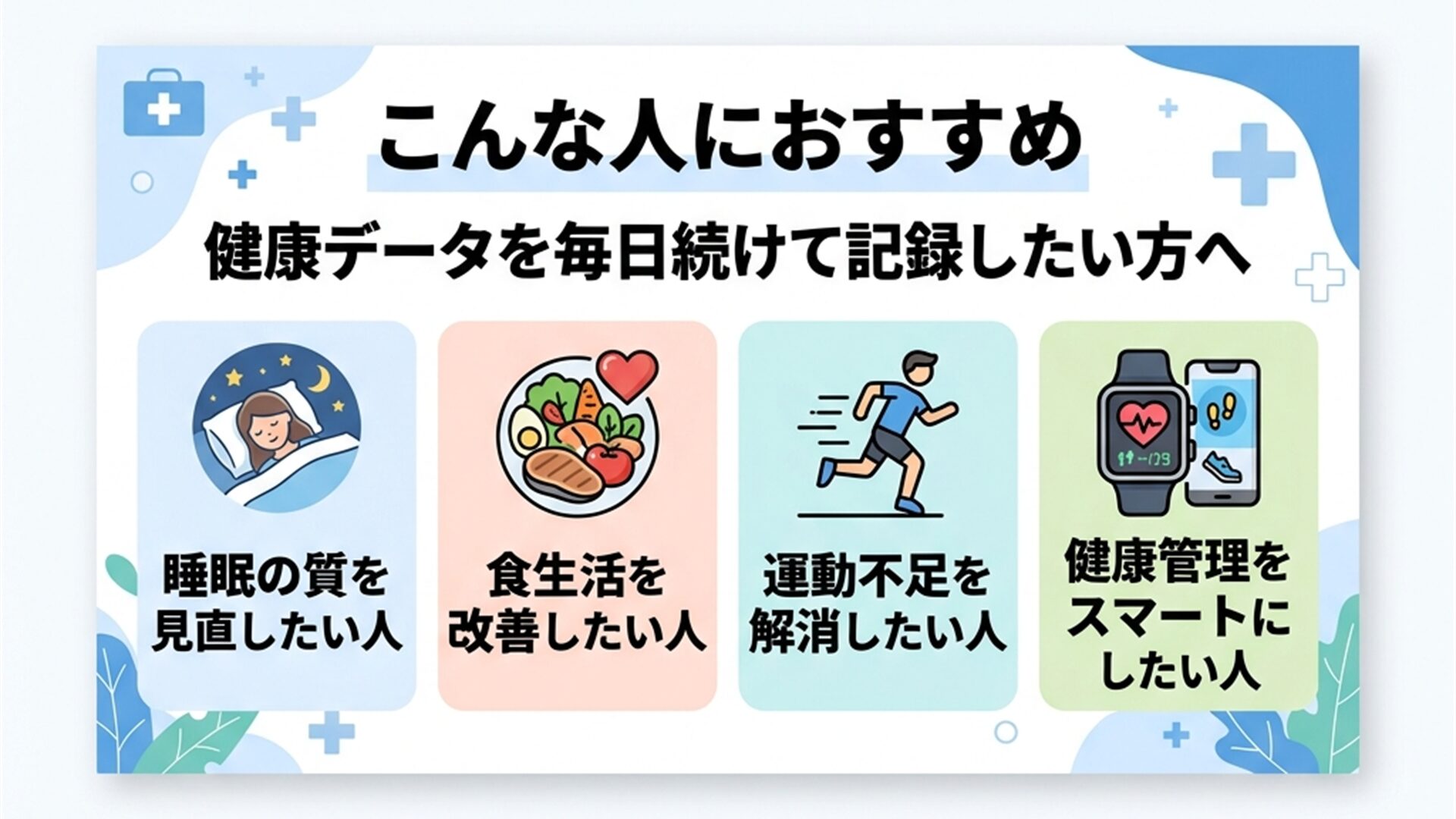RingConn Gen 3 こんな人におすすめ 健康データを毎日続けて記録したい方へ