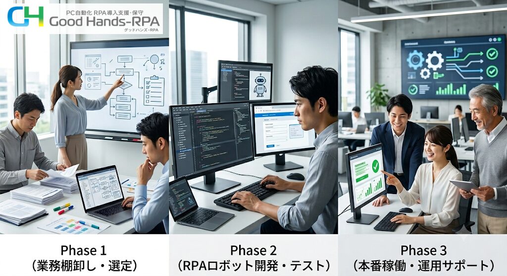 株式会社リプラス、医療現場のデータ入力を効率化するRPA導入事例を公開｜3つのフェーズで進める導入プロセス