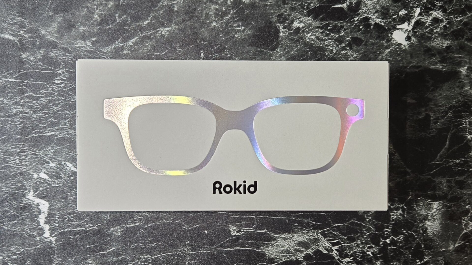 Rokid Glasses 外箱パッケージ 実機