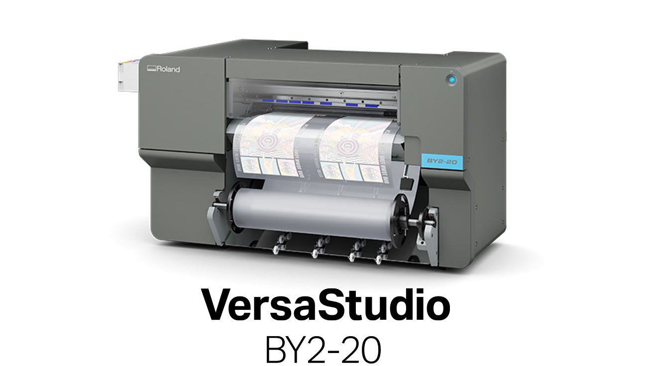 ローランド ディー.ジー.、デスクトップDTFプリンター「VersaStudio BY2-20」を発売 - 画像1