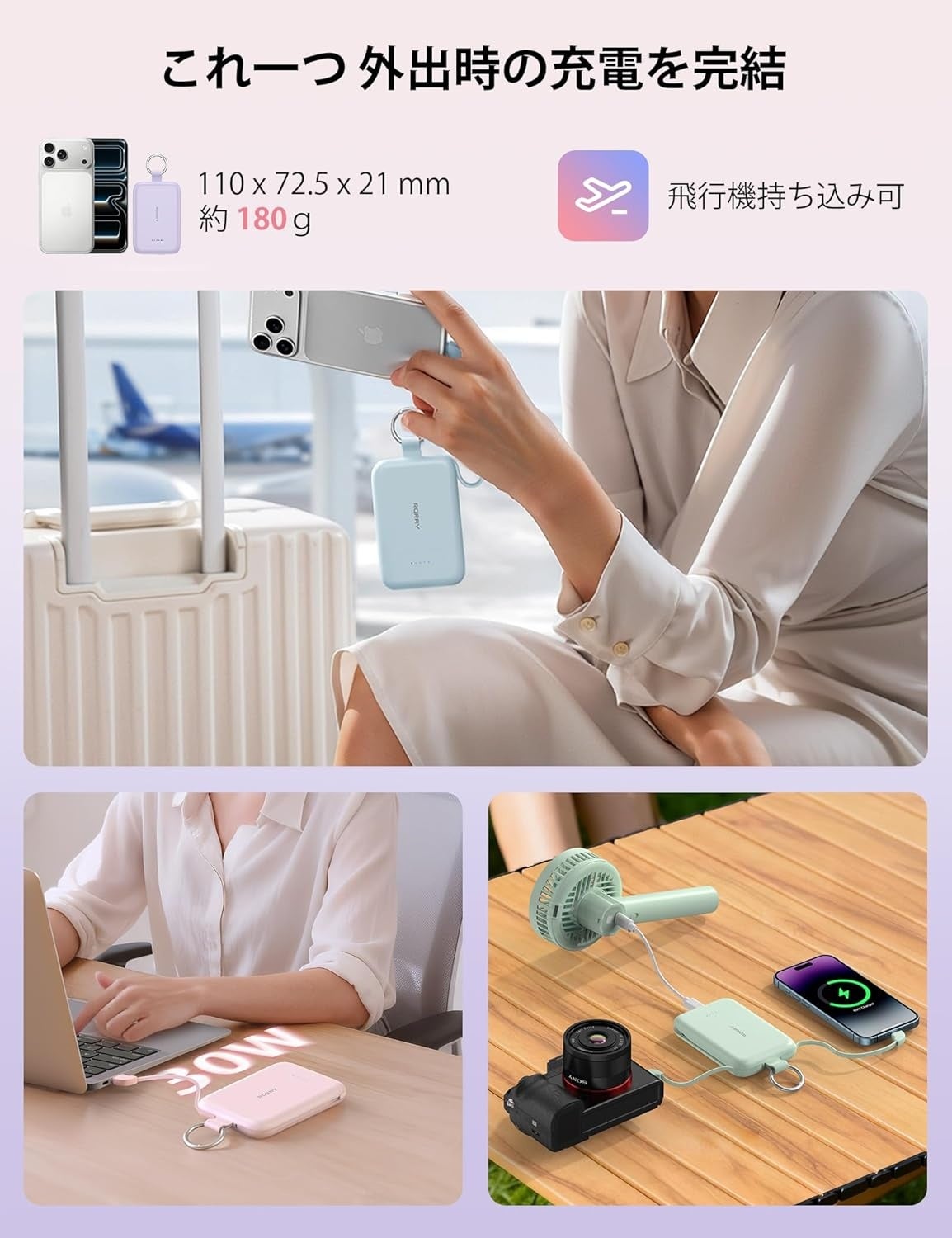 RORRY、Amazonタイムセール祭りで充電アクセサリを特別価格で提供 - 画像5