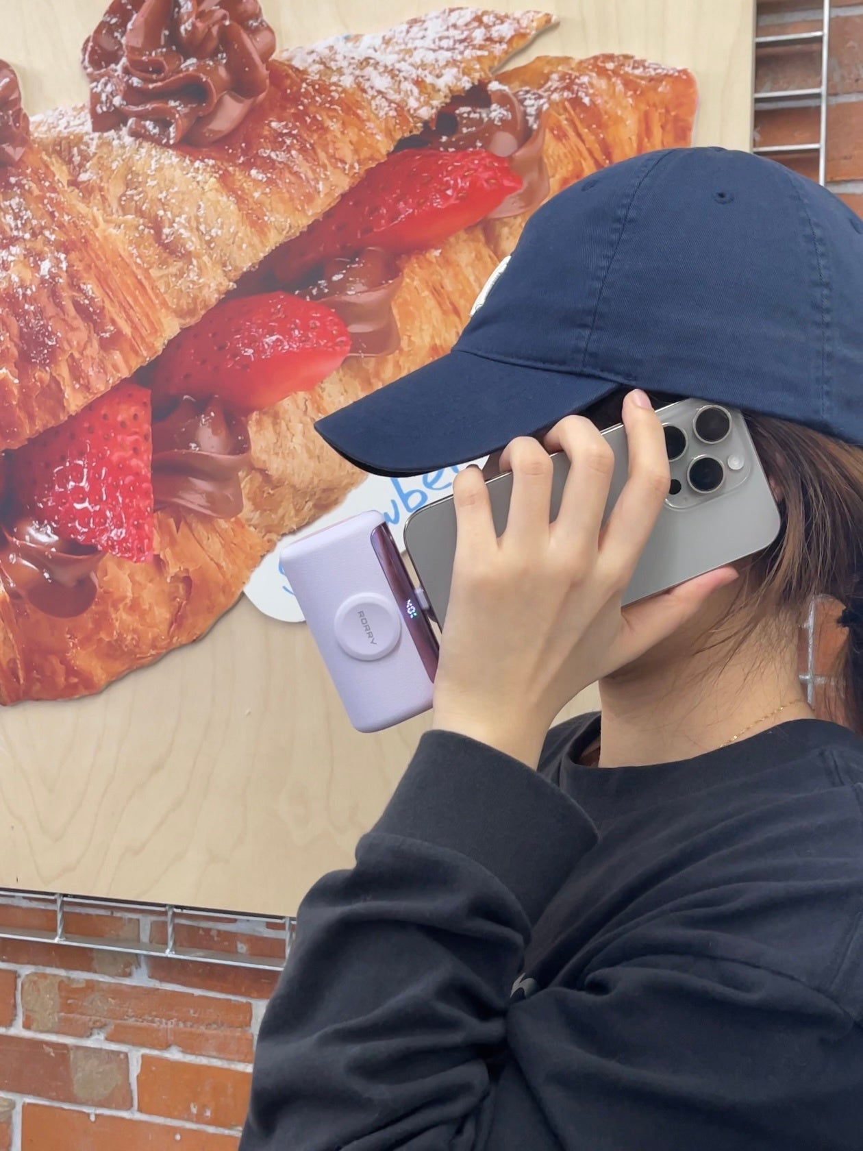 RORRY、USB-C一体型モバイルバッテリー「PalmGo」を発表 - 画像3