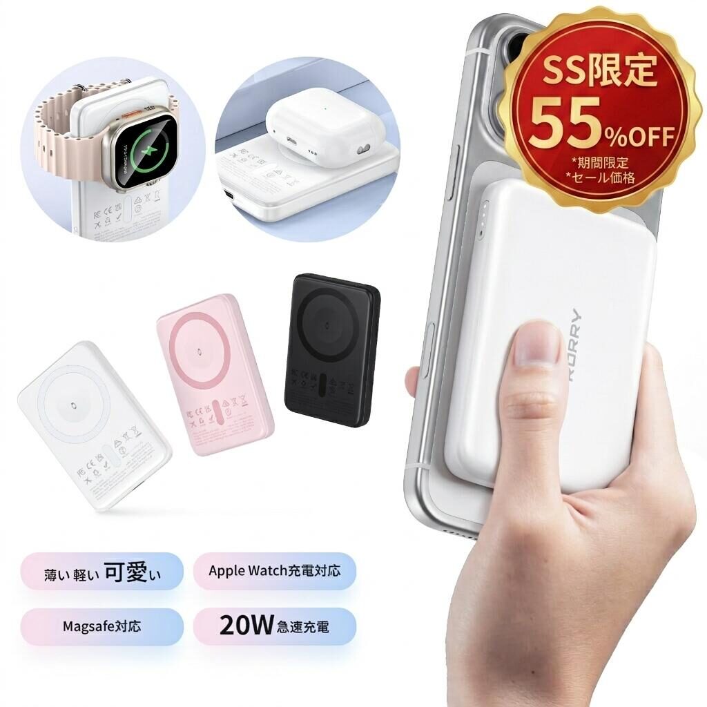 RORRY、楽天スーパーSALEでモバイルバッテリーなどを割引販売 - 画像8