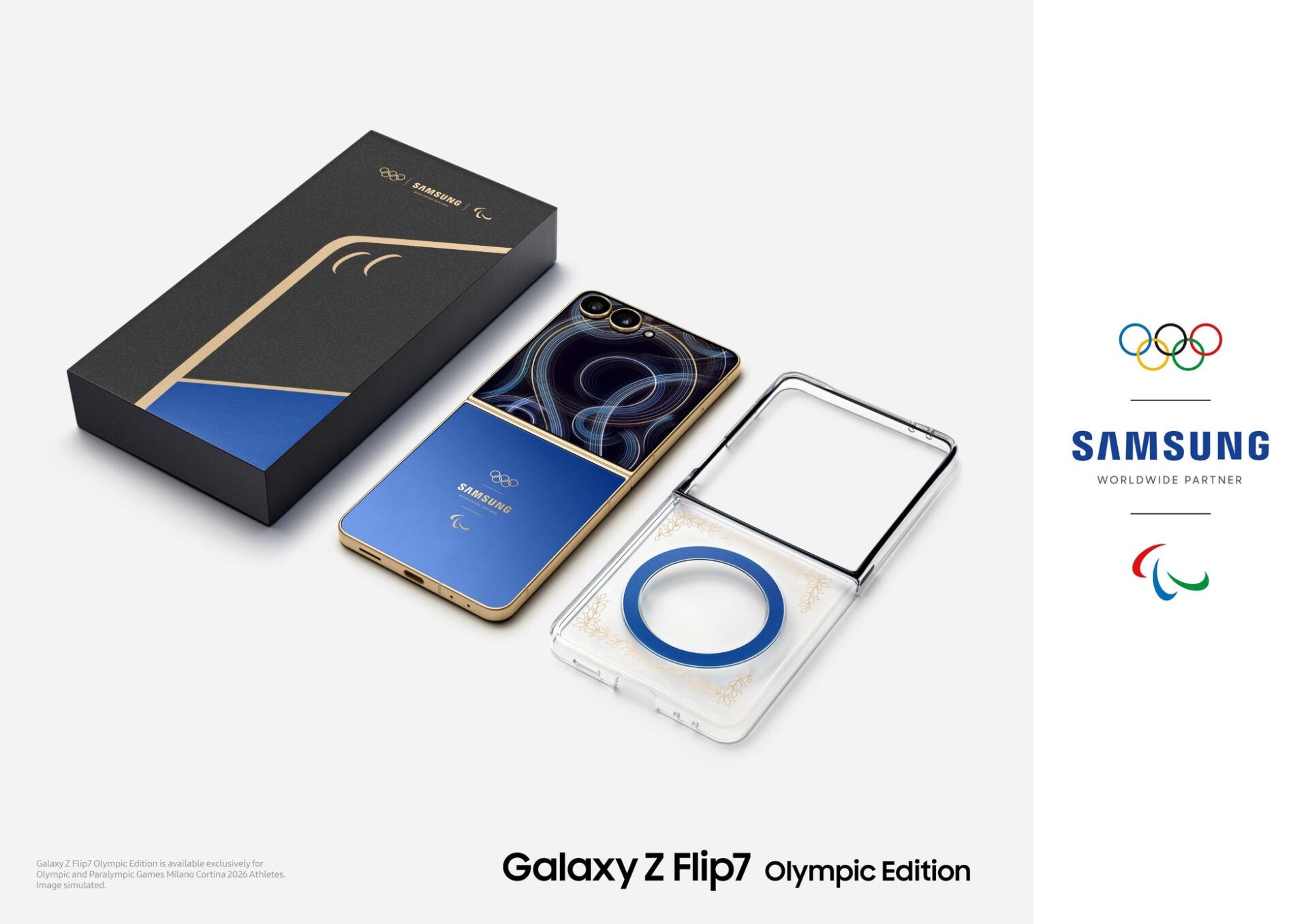 Samsung、ミラノ・コルティナ2026向け「Galaxy Z Flip7 Olympic Edition」を発表 - 画像3