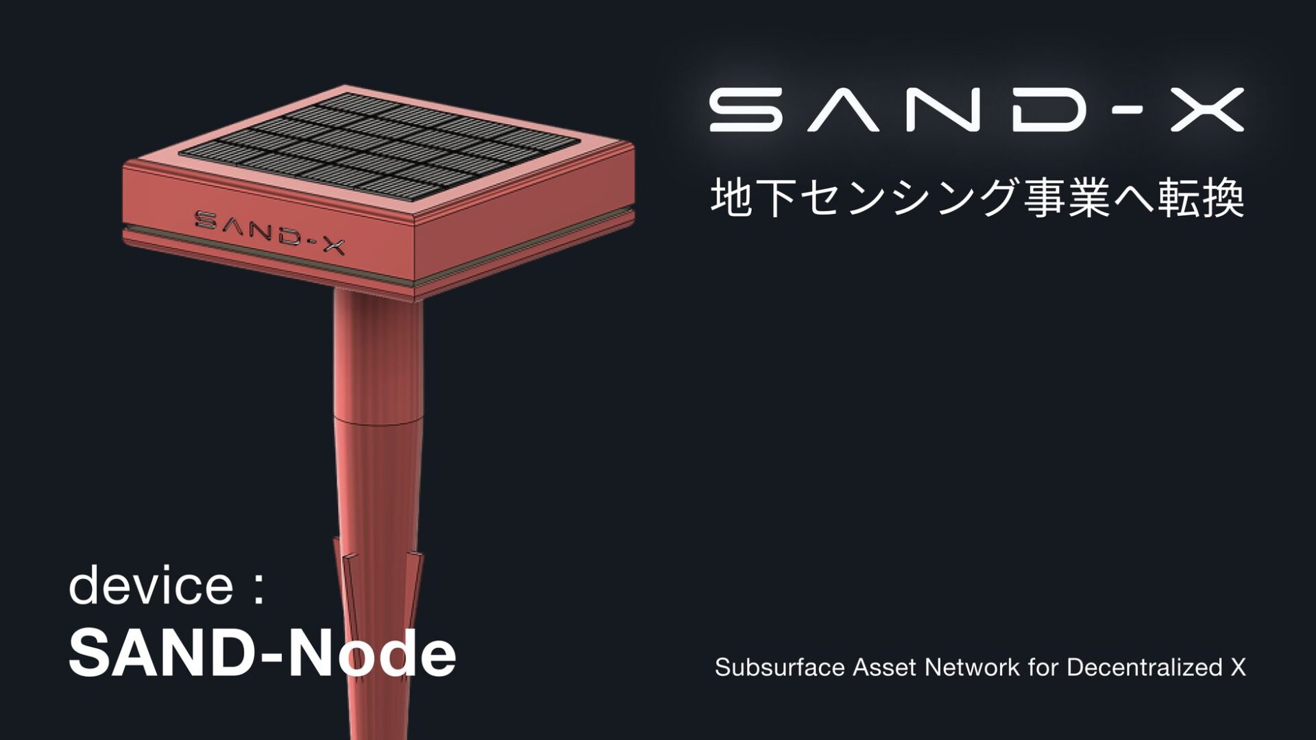 株式会社MINDUS、社名を「SAND-X株式会社」に変更し事業転換 - 画像1
