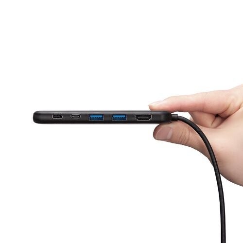 サンワダイレクト、厚さ12mmの薄型5-in-1 USB-Cハブを発売 - 画像3