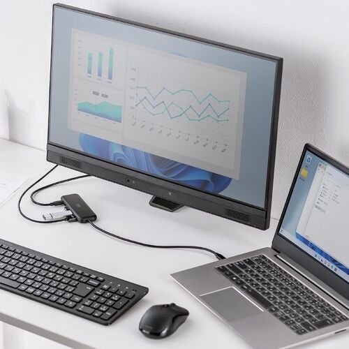 サンワダイレクト、厚さ12mmの薄型5-in-1 USB-Cハブを発売 - 画像6