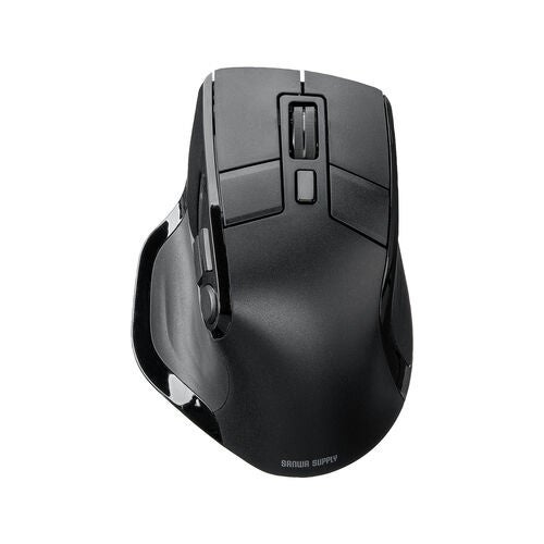 サンワダイレクト、液晶画面搭載の多機能エルゴマウスを発売｜ワイヤレス接続と便利な充電機能
