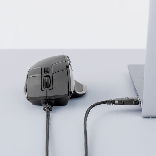 サンワダイレクト、液晶画面搭載の多機能エルゴマウスを発売｜ワイヤレス接続と便利な充電機能