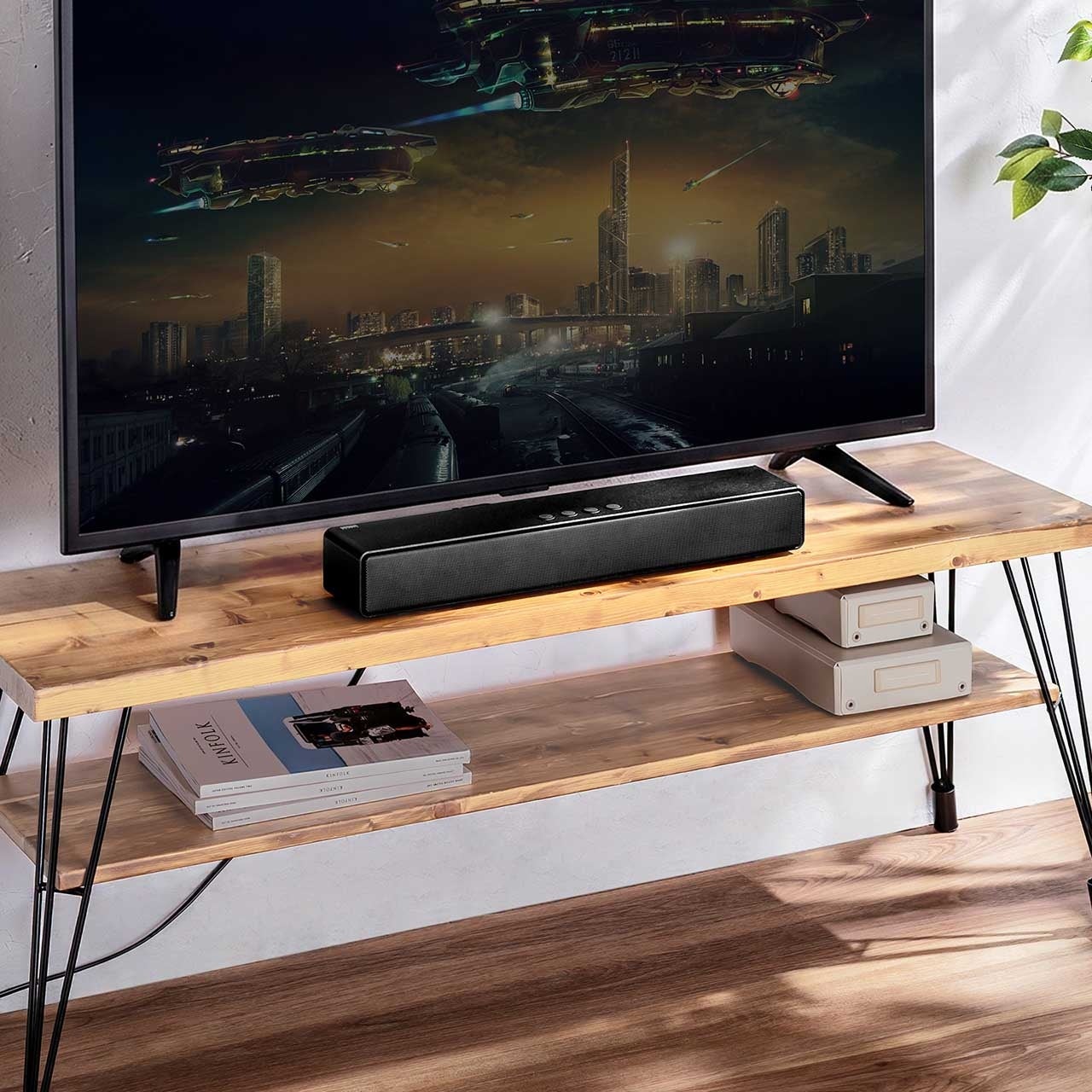 サンワダイレクト、HDMI接続対応の幅50cmコンパクトサウンドバーを発売 - 画像3