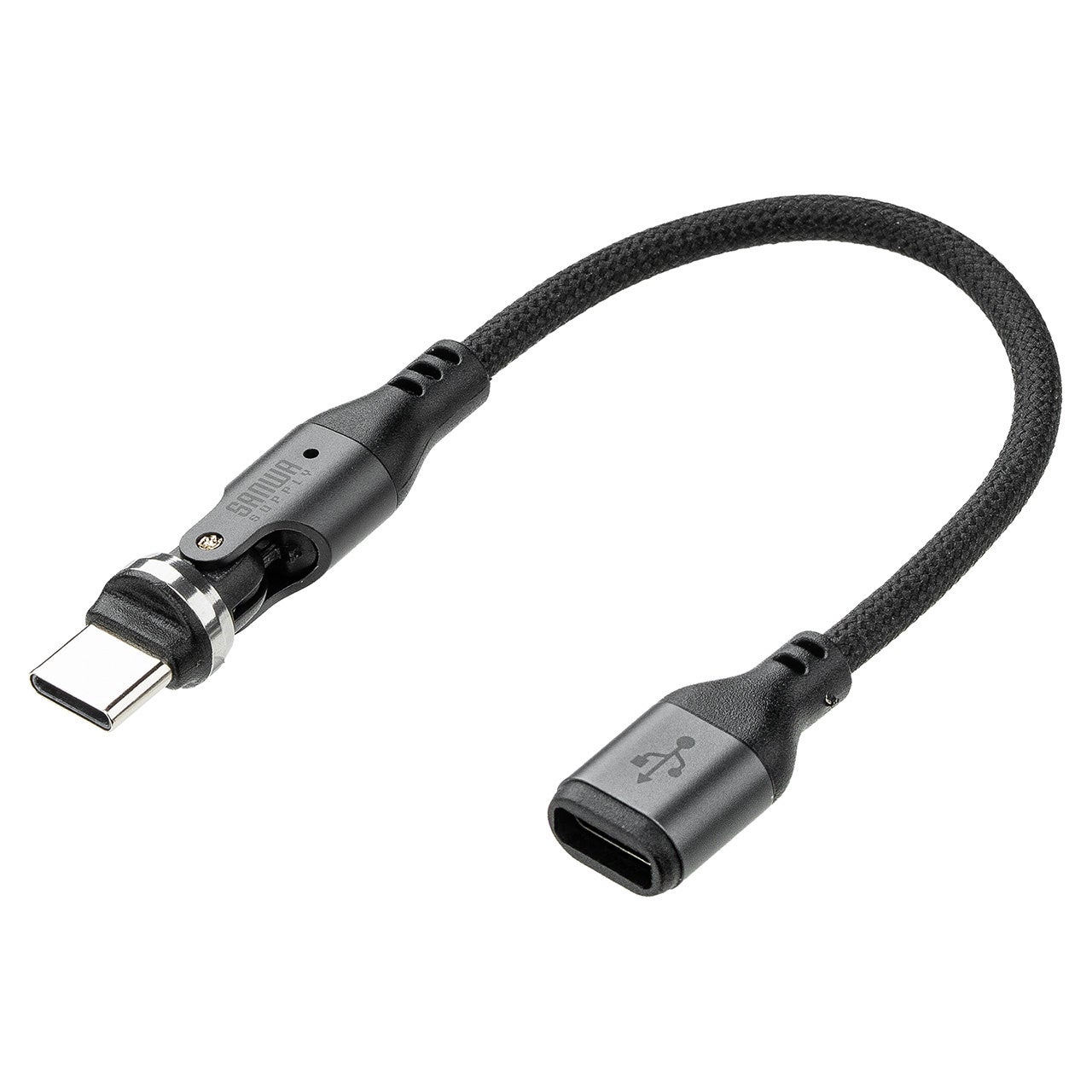 サンワダイレクト、540度回転USB-C変換アダプタケーブルを2種類発売 - 画像14