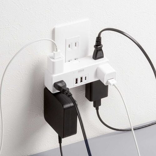 サンワダイレクト、PD対応9ポート直挿し電源タップを発売 - 画像3