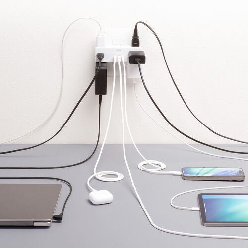 サンワダイレクト、PD対応9ポート直挿し電源タップを発売 - 画像4
