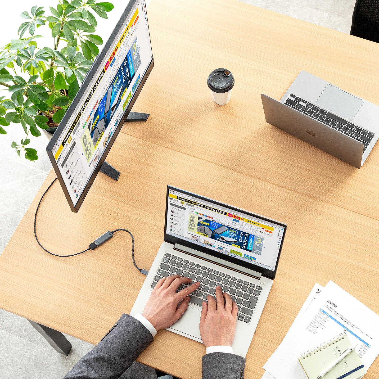 サンワサプライ、8K/60Hz対応のUSB Type-C to HDMI変換アダプタを発売 - 画像3