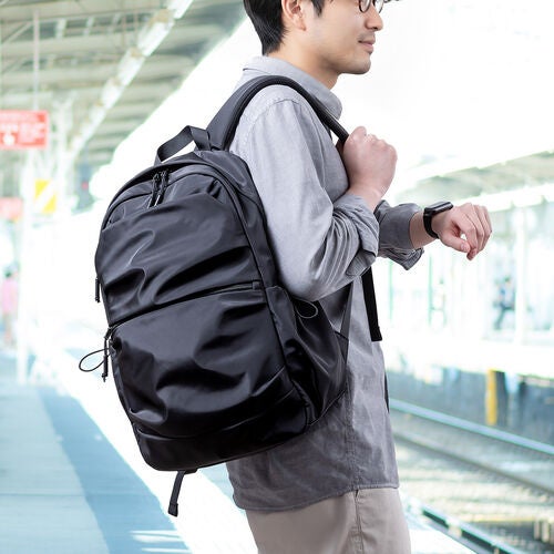 サンワダイレクト、550g軽量で19L収納のタウンリュックを発売 - 画像4