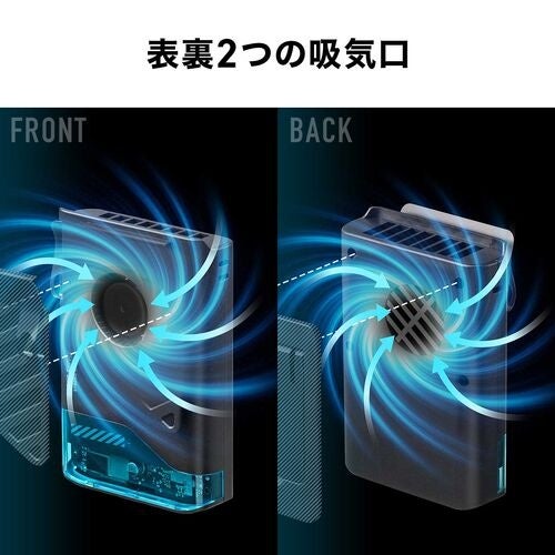 サンワダイレクト、リン酸鉄電池採用の3WAYベルトファンを発売 - 画像13
